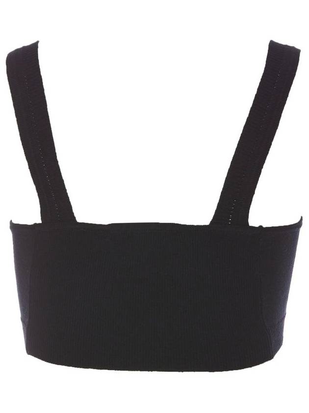 ORB Logo Knit Bra Black - VIVIENNE WESTWOOD - BALAAN 3