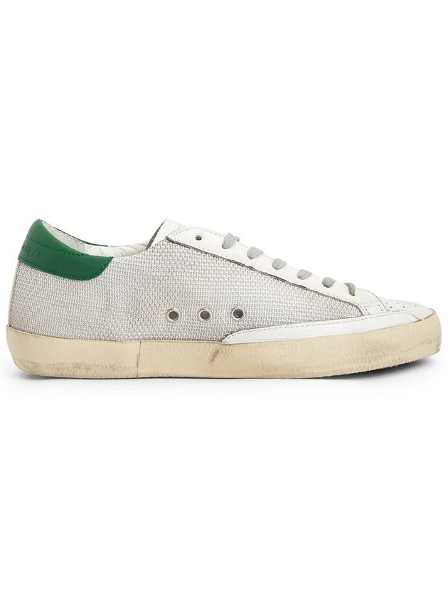 Super Star Mesh Panel Low Top Sneakers White - GOLDEN GOOSE - BALAAN 5