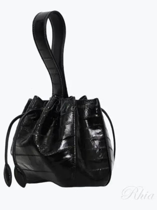 Rose Marie Bucket Bag Black - ALAIA - BALAAN 2