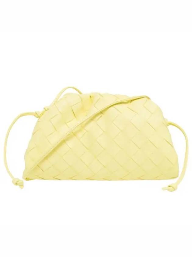 Intrecciato Mini Pouch Bag Yellow - BOTTEGA VENETA - BALAAN 2