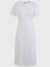 Easy cotton slit long dress - MICANE - BALAAN 6