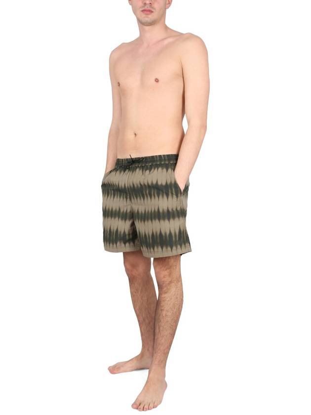 Bobby Bobby tie-dye swim shorts green - A.P.C. - BALAAN 3