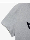 VPC Navy Logo Cotton Short Sleeve T-Shirt Grey - A.P.C. - BALAAN 4