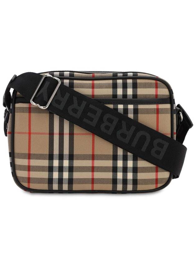 Men's Vintage Check Cross Bag Beige - BURBERRY - BALAAN 4