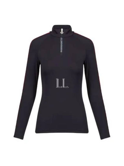 Kora Mid Layer Long Sleeve T-Shirt Navy - J.LINDEBERG - BALAAN 2