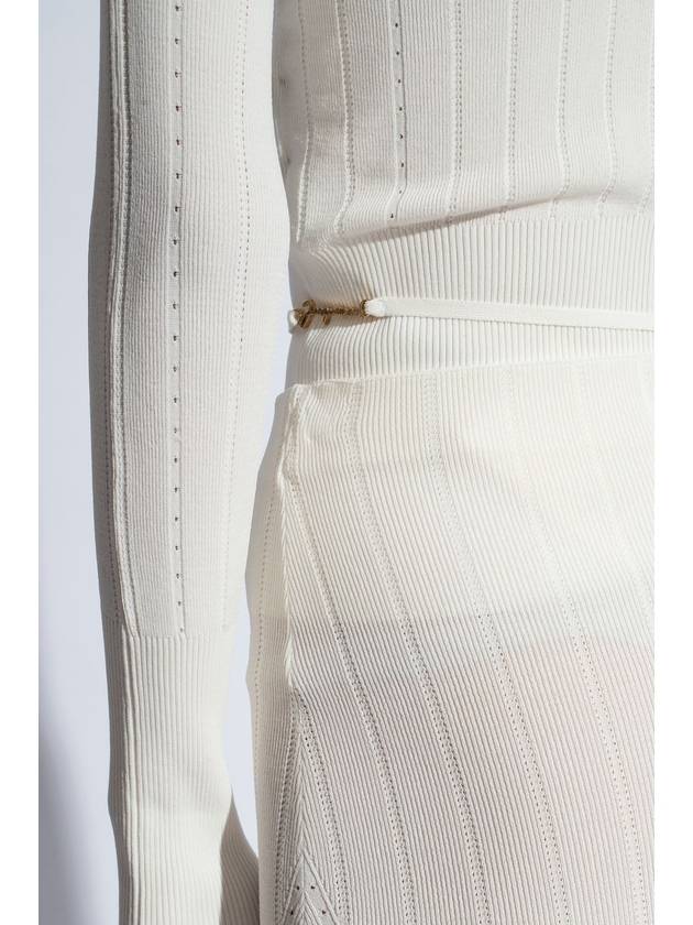 Women's The Pralù Pencil Skirt Off-White - JACQUEMUS - BALAAN 6