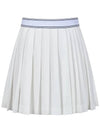 Pleated mini skirt MW3SS050LGN - P_LABEL - BALAAN 7