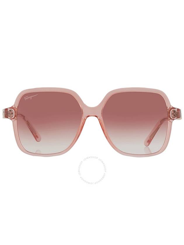 Women's Eyewear Square Sunglasses Pink - SALVATORE FERRAGAMO - BALAAN 1