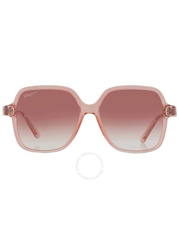 Women's Eyewear Square Sunglasses Pink - SALVATORE FERRAGAMO - BALAAN 1