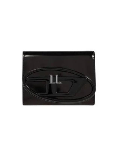 1DR Metallic Card Wallet Black - DIESEL - BALAAN 2