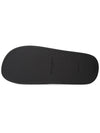 Logo Rubber Slide Slippers Black - GIVENCHY - BALAAN 6