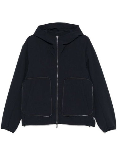 Emporio Armani Coats Blue - EMPORIO ARMANI - BALAAN 1