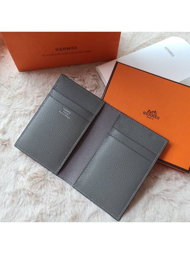 Mc2 Euclide Card Wallet Gris - HERMES - BALAAN 7