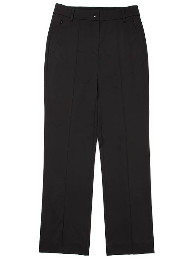 Player slit bootcut BLACK WOMAN - MALBON GOLF - BALAAN 1