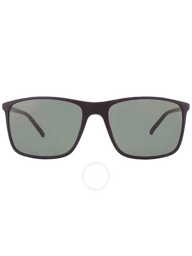 Calvin Klein Grey Rectangular Unisex Sunglasses CK22558S 002 57 - CALVIN KLEIN - BALAAN 1