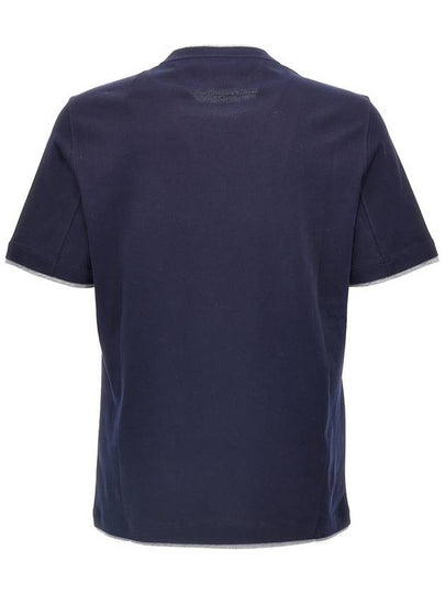 Brunello Cucinelli Logo Layered T-Shirt - BRUNELLO CUCINELLI - BALAAN 2