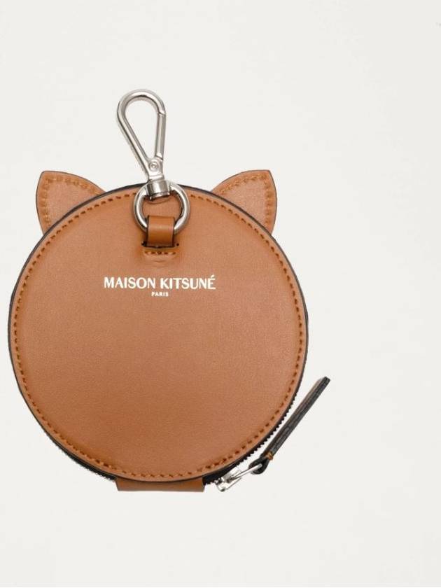 Fox Head Leather Coinpulse Coin Purse - MAISON KITSUNE - BALAAN 6