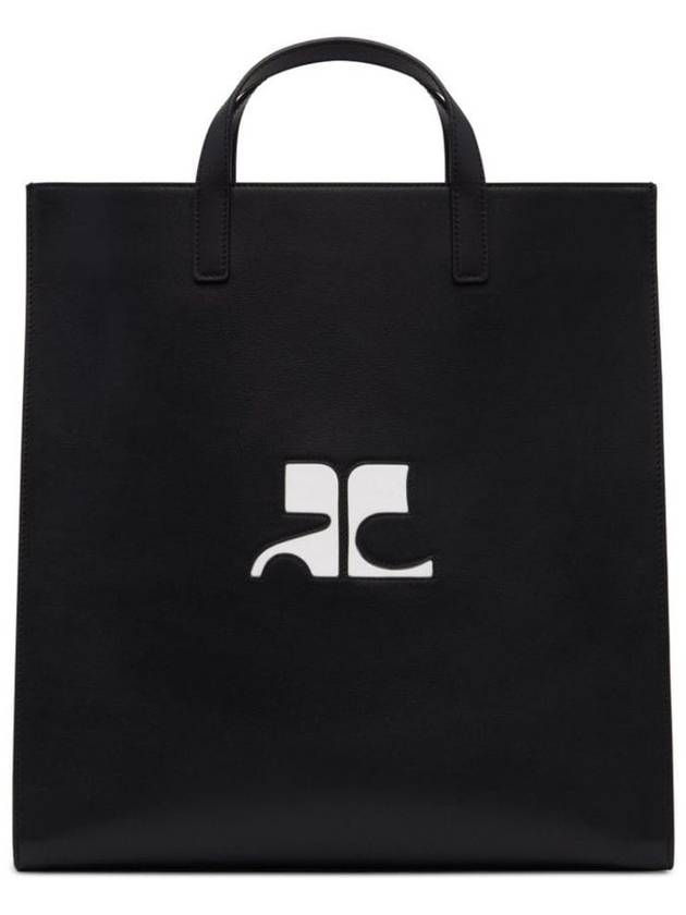 Courrèges Heritage Leather Tote Bag - COURREGES - BALAAN 1