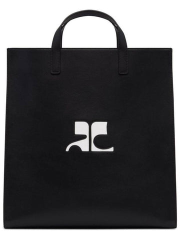 Courrèges Heritage Leather Tote Bag - COURREGES - BALAAN 1