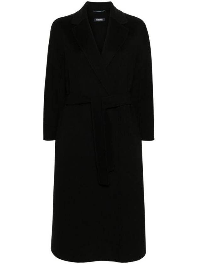 Esturian Virgin Wool Single Coat Black - S MAX MARA - BALAAN 2