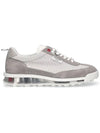 Tech Runner Panel Low Top Sneakers Grey - THOM BROWNE - BALAAN 2