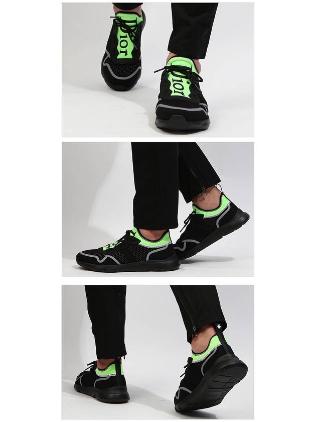 B21 Neo Low Top Sneakers Black - DIOR - BALAAN 3