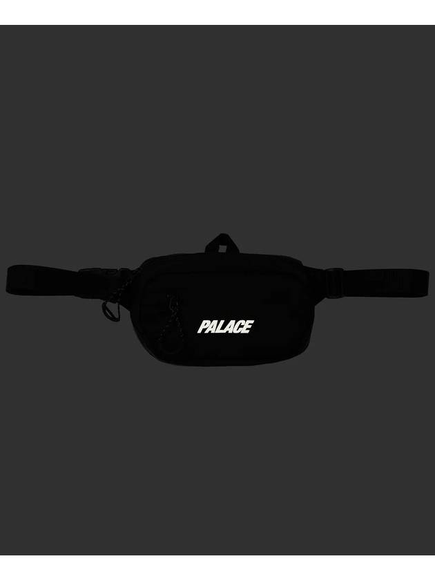 Cordura Eco Hex Ripstop Mini Waist Bag Black - PALACE - BALAAN 2