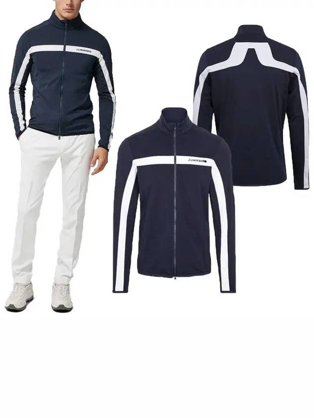 Jarvis mid layer jacket navy - J.LINDEBERG - BALAAN 2