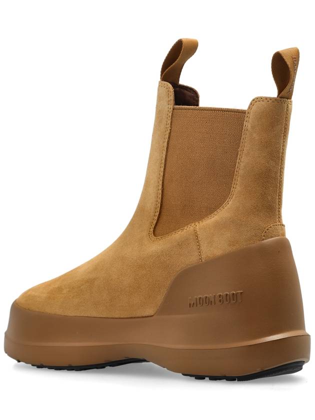 Moon Boot Snow Boots MB Luna Chelsea Suede, Men's, Beige - MOON BOOT - BALAAN 4