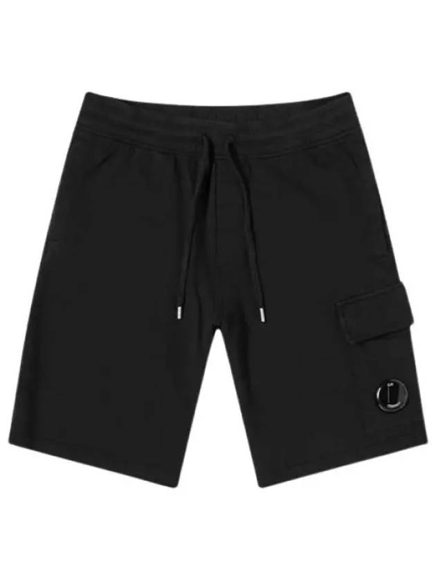 Lens Banding Cargo Shorts Black - CP COMPANY - BALAAN 2