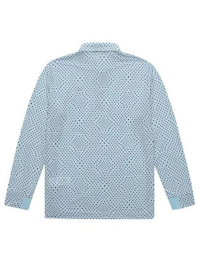 Espandy Button Down Long Sleeve T-Shirt 9363GZPPSKYBLUE - BLACK&WHITE - BALAAN 2