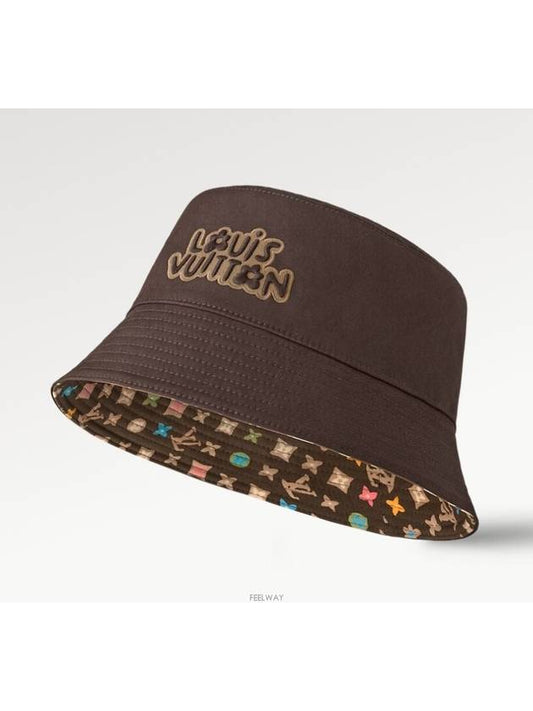 M7466L Monogram Craggy Bucket Hat - LOUIS VUITTON - BALAAN 1