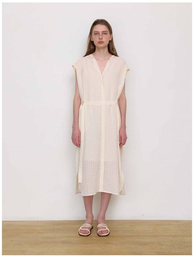 mild checking dress cream - KILHOUETTE - BALAAN 2