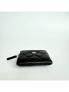 Gold Zipper Classic Grained Calfskin Card Holder Black - CHANEL - BALAAN 9