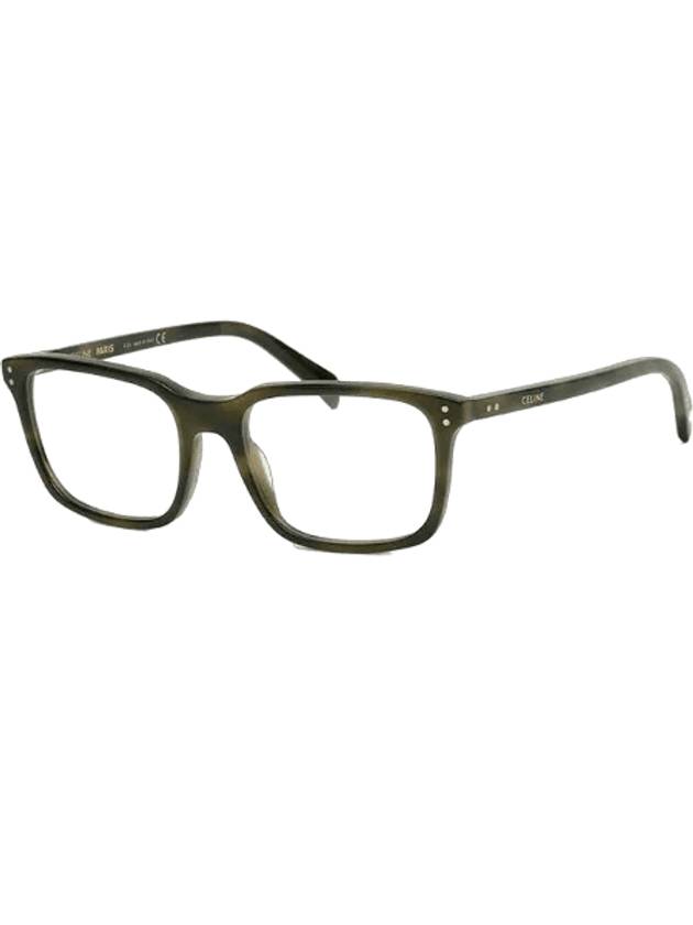 Eyewear Square Glasses Khaki - CELINE - BALAAN 1