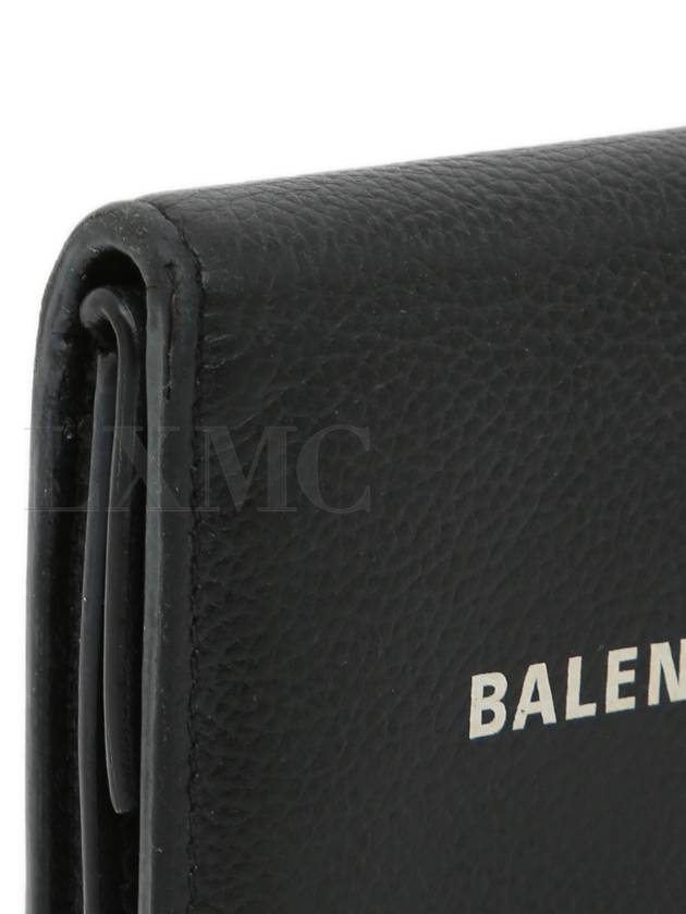 Everyday flap wallet black mini 594216 - BALENCIAGA - BALAAN 6