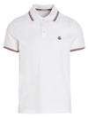 Polo T shirt 8A70300 84556 001 White - MONCLER - BALAAN 1