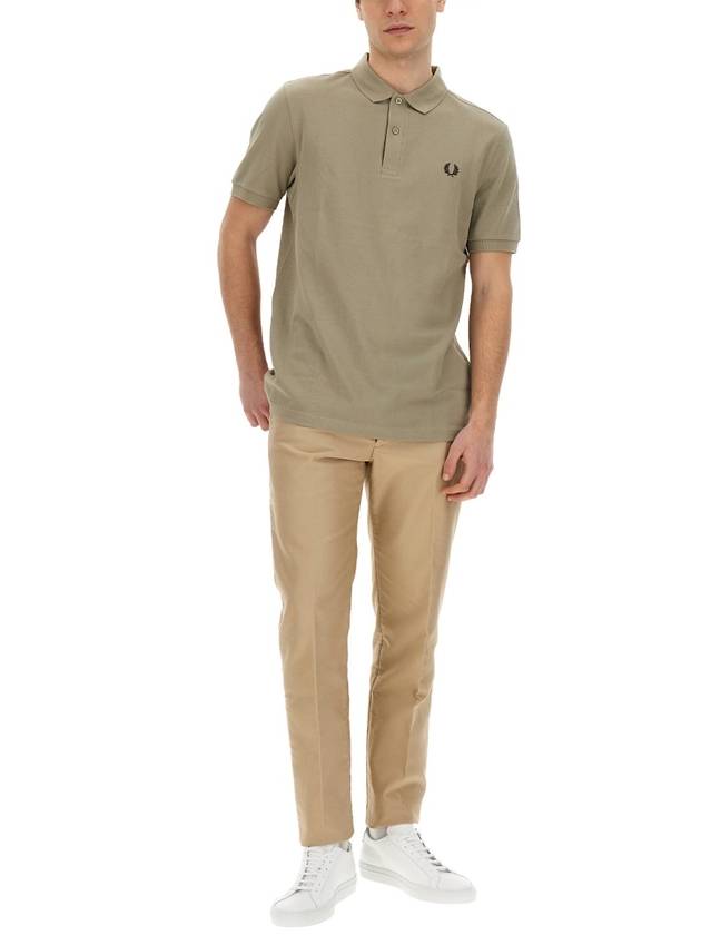 POLO WITH LOGO - FRED PERRY - BALAAN 2