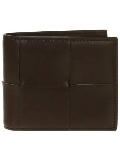 Intrecciato Cassette Half Wallet Brown - BOTTEGA VENETA - BALAAN 2