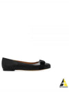 Varina Bow Ballet Flats Black - SALVATORE FERRAGAMO - BALAAN 2