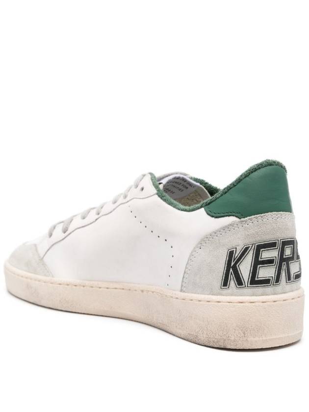 Ball Star Leather Low Top Sneakers White - GOLDEN GOOSE - BALAAN 4