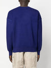 Atlee Logo Knit Top Blue - ISABEL MARANT - BALAAN 5