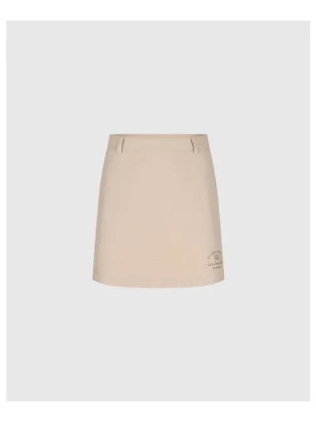 TRAVISMATHEW Women s A Line Basic Skirt Beige - TRAVIS SCOTT - BALAAN 1