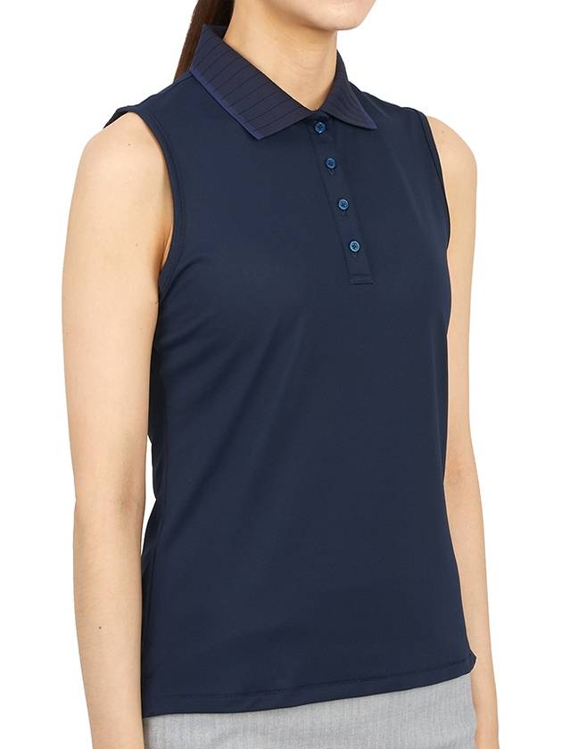 Women's Sleeveless PK Shirt Twilight - G/FORE - BALAAN 4