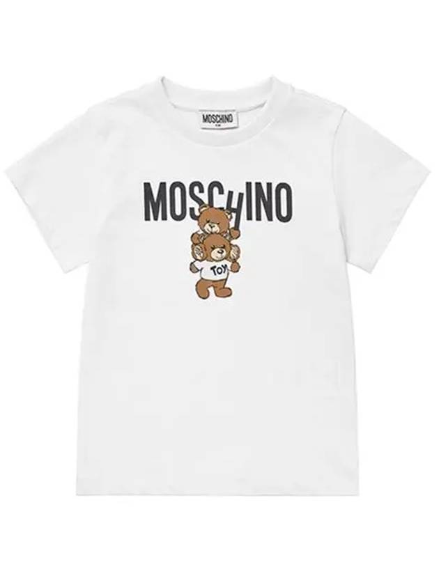 HVM04K LAA01 10063 Children s short sleeve t shirt - MOSCHINO - BALAAN 2