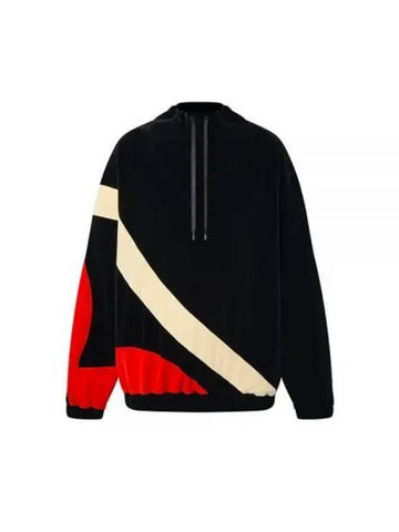 Color Block Velvet Sweater 1AGDKQ - LOUIS VUITTON - BALAAN 1