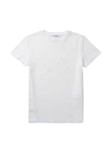 Sacha Cotton Short Sleeve T-Shirt White - MAX MARA - BALAAN 1