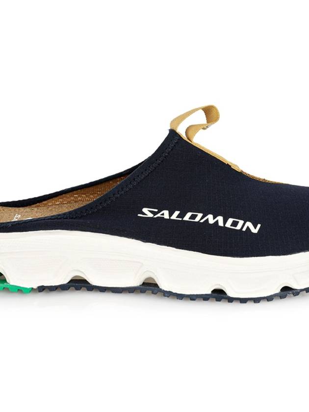 RX 3.0 Logo Slide Mule Brown Navy - SALOMON - BALAAN 3