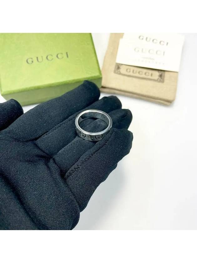 Ghost 6mm Ring Silver - GUCCI - BALAAN 3