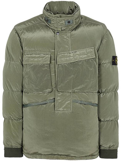 Wappen Patch Nylon Metal Down Padding Khaki - STONE ISLAND - BALAAN 2